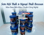 Sơn Nội Thất & Ngoại Thất Bossun – Màu Đẹp, Bền Màu, Chuẩn Công Nghệ